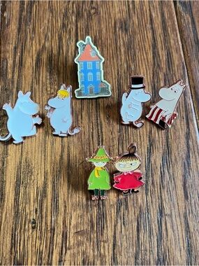 Moomin Character Pins